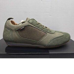 NEW Men's Piloti Endurance Le Mans Green Suede Driving Shoes Size 9.5